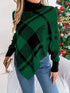 plaid-turtleneck-batwing-sleeve-sweater-Sophia's Style-8