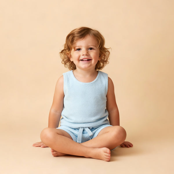 organic-sleeveless-tee-shorts-set-light-blue-makemake-organics-sophias-styleSleeveless Tee & Shorts Set-1