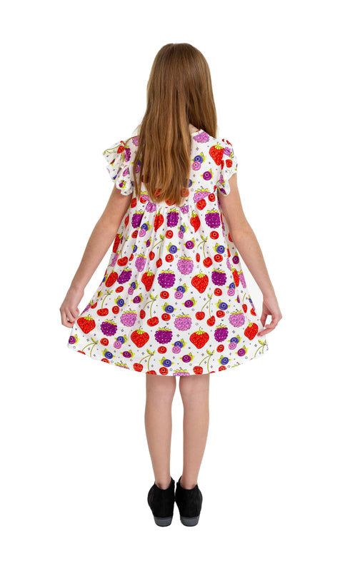 mixed-berry-milk-silk-flutter-dress Great Lakes kids - Sophia's Style-4