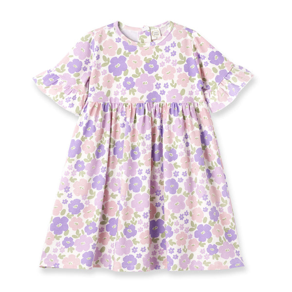 flower-frolic-girls-bamboo-dress Tesa Babe - Sophia's StyleBaby Girl Clothes-1