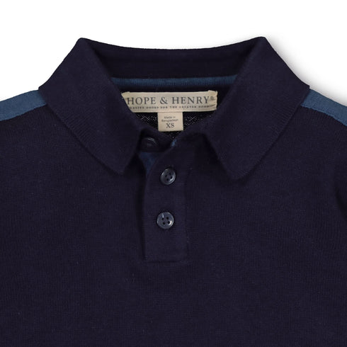 long-sleeve-organic-sweater-polo-baby Hope & Henry - Sophia's Style-2