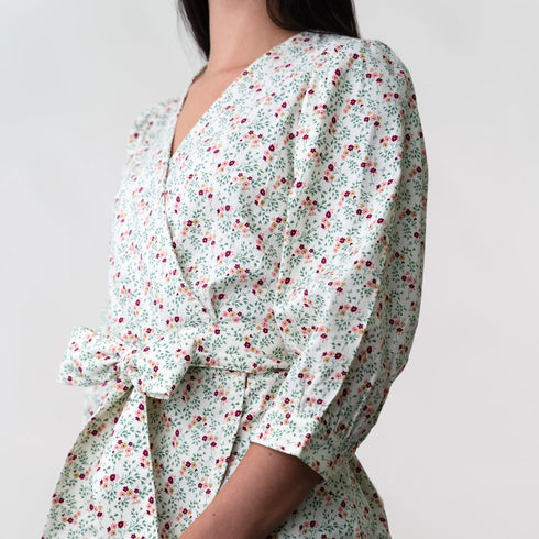 puff-sleeve-wrap-top Sophia's Style-6