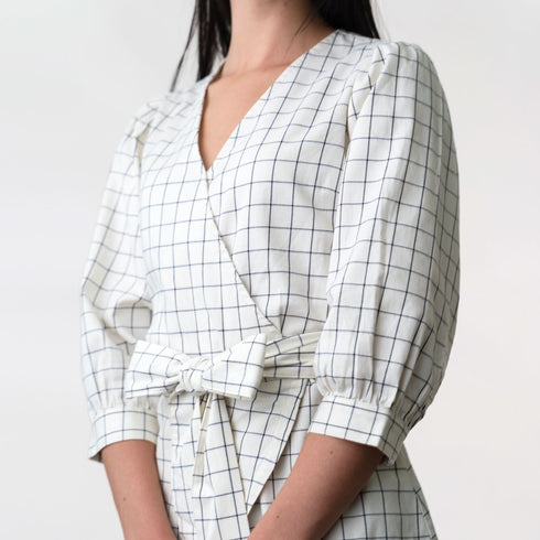 puff-sleeve-organic-wrap-top Sophia's Style-5