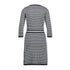3-4-sleeve-fit-and-flare-sweater-dress Sophia's Style-6
