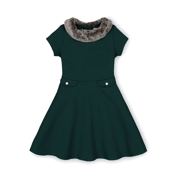 fit-and-flare-ponte-dress-with-faux-fur-baby Hope & Henry - Sophia's StyleDresses-1
