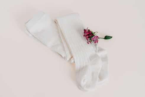 little-love-bug-cable-knit-tights Shoes & Accessories