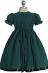 Baby Girls Elegant Dress with Bow Accent 6-24 Months