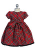 Baby Girls Elegant Dress with Bow Accent 6-24 Months