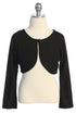 Girls Classic Long Sleeve Bolero Shrug 2-16