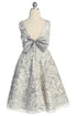 Girls Floral Brocade Party Dress 2T-14