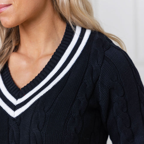 v-neck-cricket-sweater-2 Sophia's Style-2