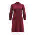 mock-neck-puff-sleeve-sweater-dress-1 Sophia's Style-4