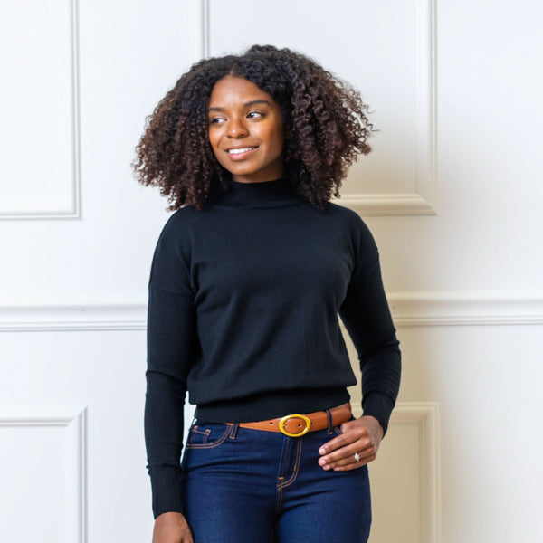 funnel-neck-sweater Sophia's StyleSweaters-1