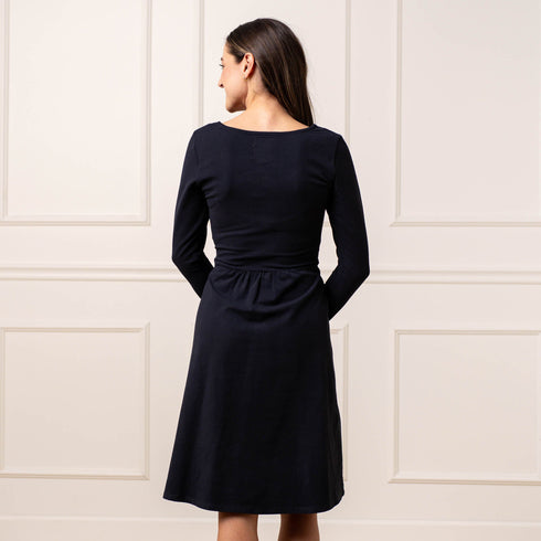 organic-long-sleeve-tie-waist-knit-dress Sophia's Style-3