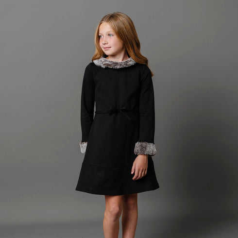 long-sleeve-ponte-dress-with-faux-fur-baby-1 Hope & Henry - Sophia's Style-4
