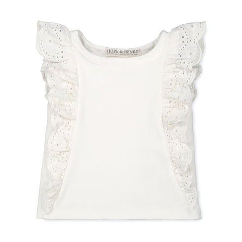 eyelet-ruffle-knit-top Hope & Henry - Sophia's StyleTops-1