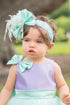 Alana Dress Mint & Lavender