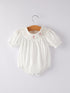 white-smocked-church-christ-bishop-christening-girls-romper Rylee Faith Designs - Sophia's StyleRomper-1