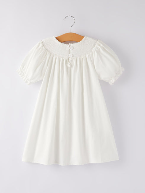 white-smocked-church-christ-bishop-christening-dress Rylee Faith Designs - Sophia's Style-2
