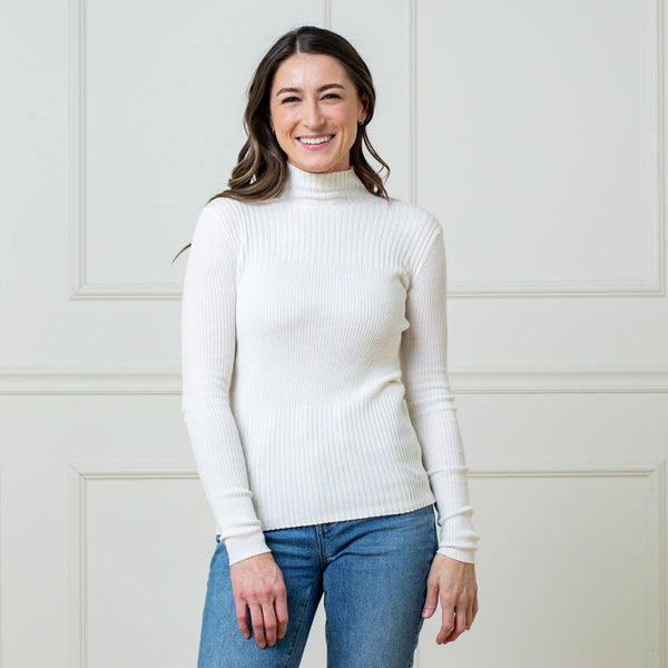 mock-neck-rib-knit-sweater Sophia's StyleSweaters-1
