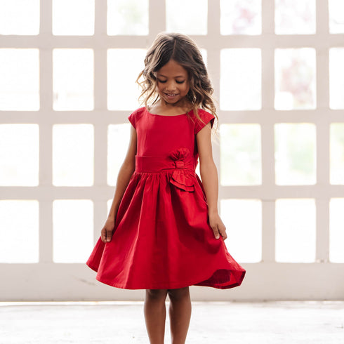 organic-cap-sleeve-party-dress-with-bow-sash Hope & Henry - Sophia's Style-2
