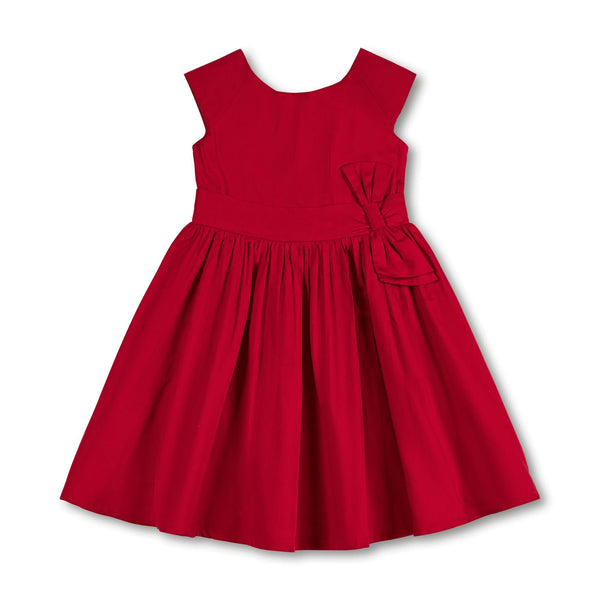 organic-cap-sleeve-party-dress-with-bow-sash-baby Hope & Henry - Sophia's StyleDresses-1
