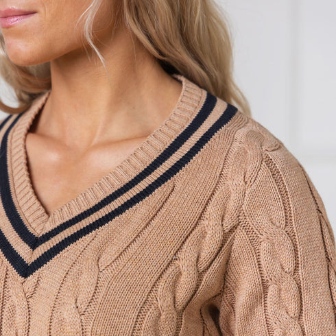 v-neck-cricket-sweater-3 Sophia's Style-2