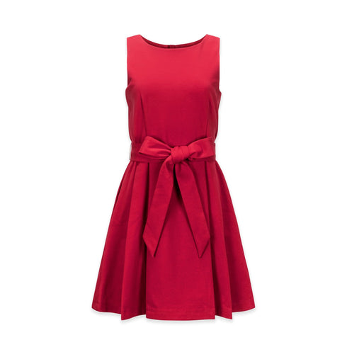 sleeveless-ponte-skater-dress Sophia's Style-4