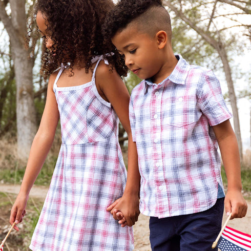 linen-short-sleeve-shirt-with-side-vent Hope & Henry - Sophia's Style-3