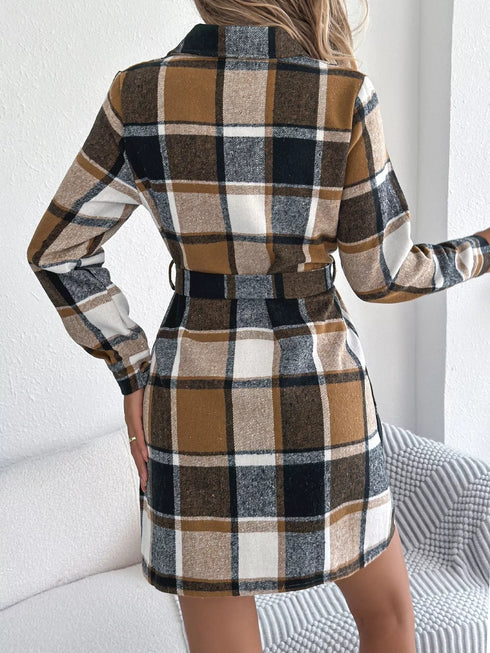 plaid-button-front-tie-waist-shirt-dress-OhSoStyled-Sophia's-Style-9