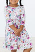 midnight-rain-3-4-sleeve-pocket-twirl-dress Mila & Rose - Sophia's StyleTwirl Pocket Dress 3/4-1