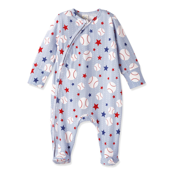 grand-slam-baseball-bamboo-zipper-romper-for-baby-sophias-styleRompers w/Zipper-1