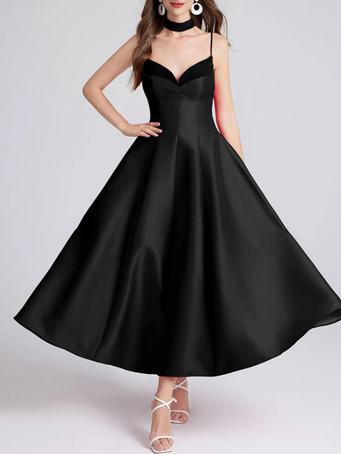 sweetheart-spaghetti-strap-midi-dress-with-collar-OhSoStyled-Sophia's-Style-3