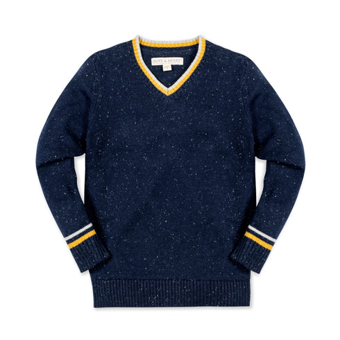 organic-v-neck-sweater Hope & Henry - Sophia's StyleSweaters-1