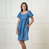 organic-ruched-chambray-dress-1 Sophia's StyleDresses-1