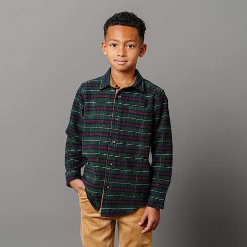 organic-flannel-shirt-with-suede Hope & Henry - Sophia's Style-2