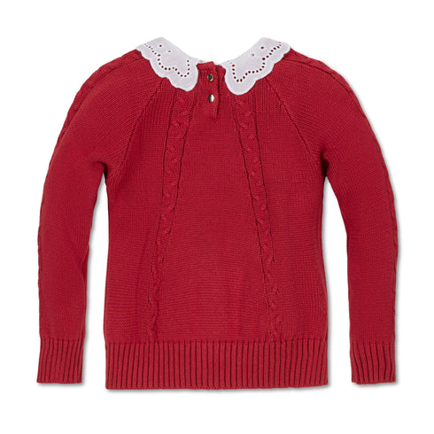 organic-eyelet-collar-cable-sweater-baby Hope & Henry - Sophia's Style-3
