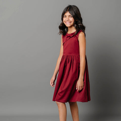 organic-asymmetrical-bow-party-dress Hope & Henry - Sophia's Style-2