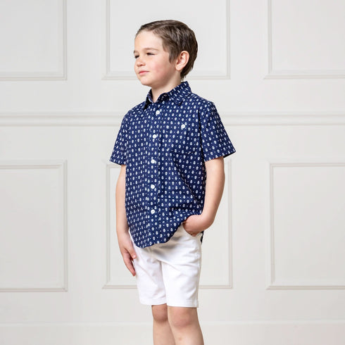 linen-short-sleeve-button-down-shirt-baby Hope & Henry - Sophia's Style-2