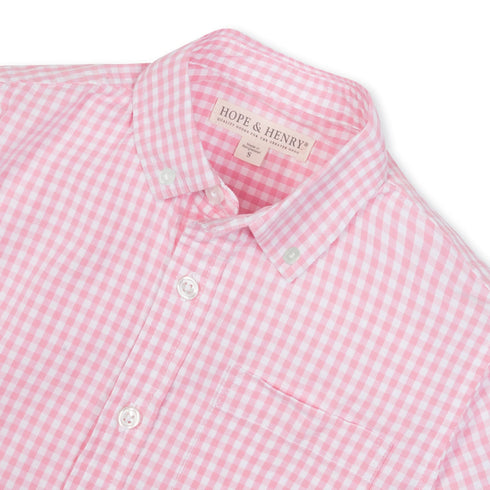 stretch-organic-poplin-button-down-shirt Hope & Henry - Sophia's Style-3