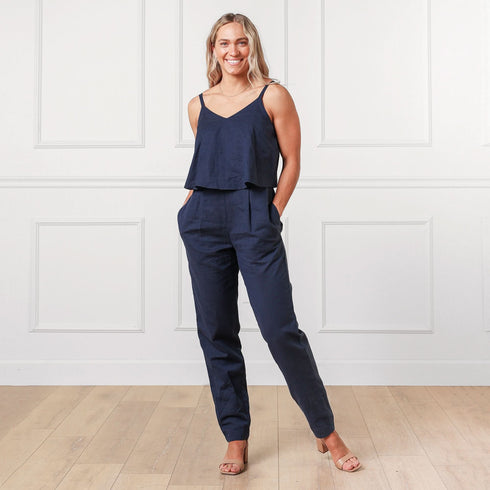 linen-jumpsuit Sophia's Style-4