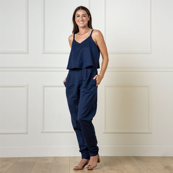 linen-jumpsuit Sophia's StyleJumpsuits-1
