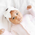 knot-white Baby Bling Bows clips headbands - Sophia's Style-