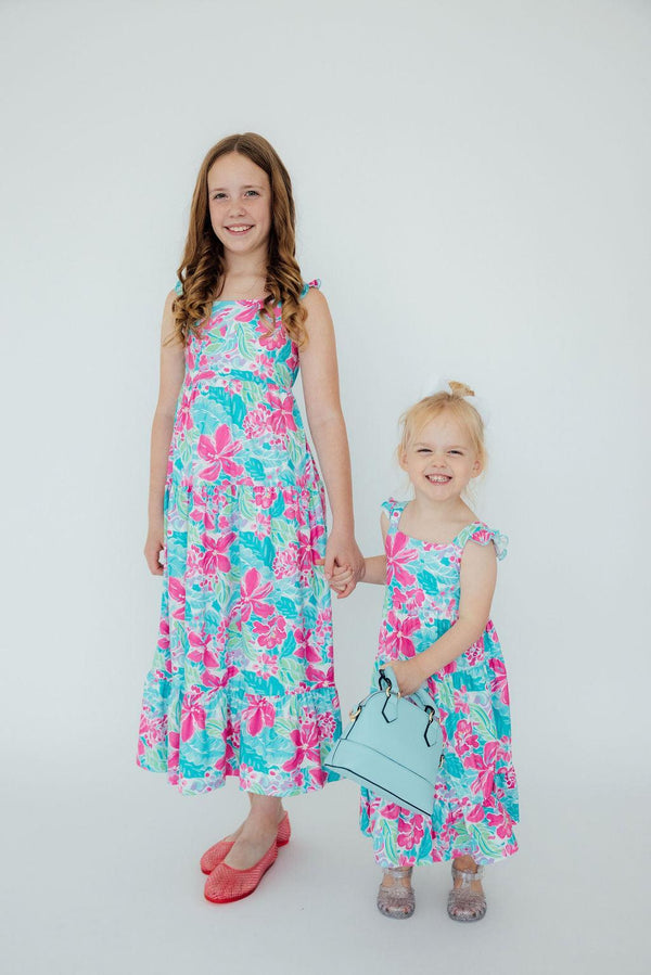 tropical-punch-ruffle-maxi-dress Mila & Rose - Sophia's StyleMaxi Dress-1