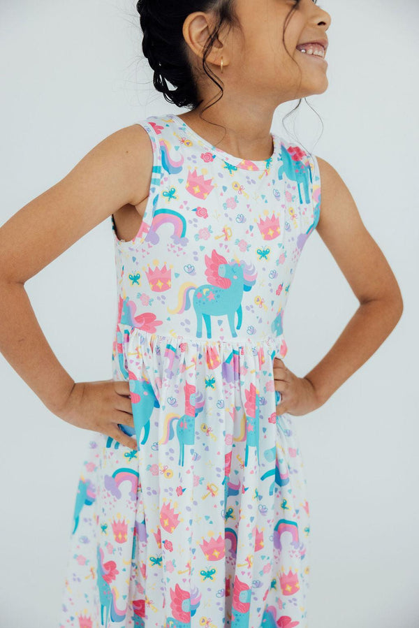 rainbow-meadows-tank-twirl-dress Mila & Rose - Sophia's StyleTwirl Tank Dress-1