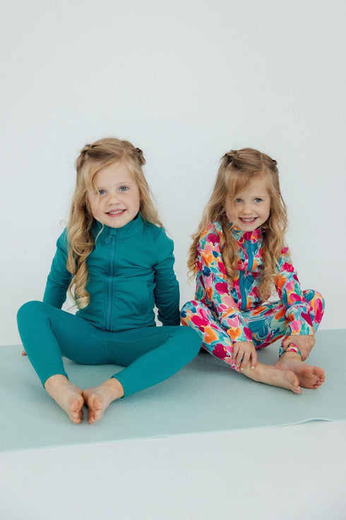 turbo-teal-full-zip-ruffle-active-jacket Mila & Rose - Sophia's Style-7