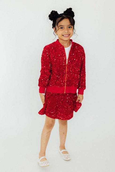 red-velvet-sequin-twirl-skort Mila & Rose - Sophia's Style-3