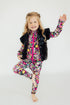 black-checker-puffer-vest Mila & Rose - Sophia's StylePuffer Vest-1