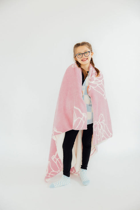light-pink-cowgirl-cozy-blanket Mila & Rose - Sophia's Style-3