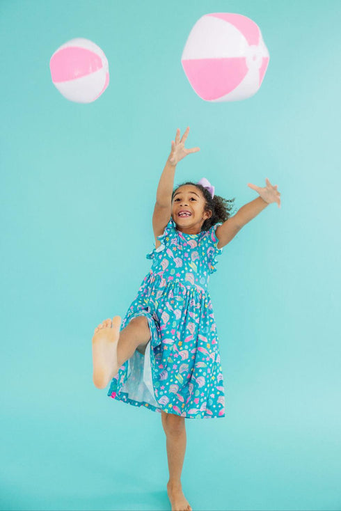 betta-blooms-flutter-sleeve-twirl-dress Mila & Rose - Sophia's Style-2